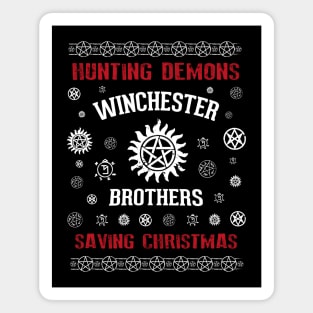 SPN XMAS - A very Supernatural Xmas Magnet